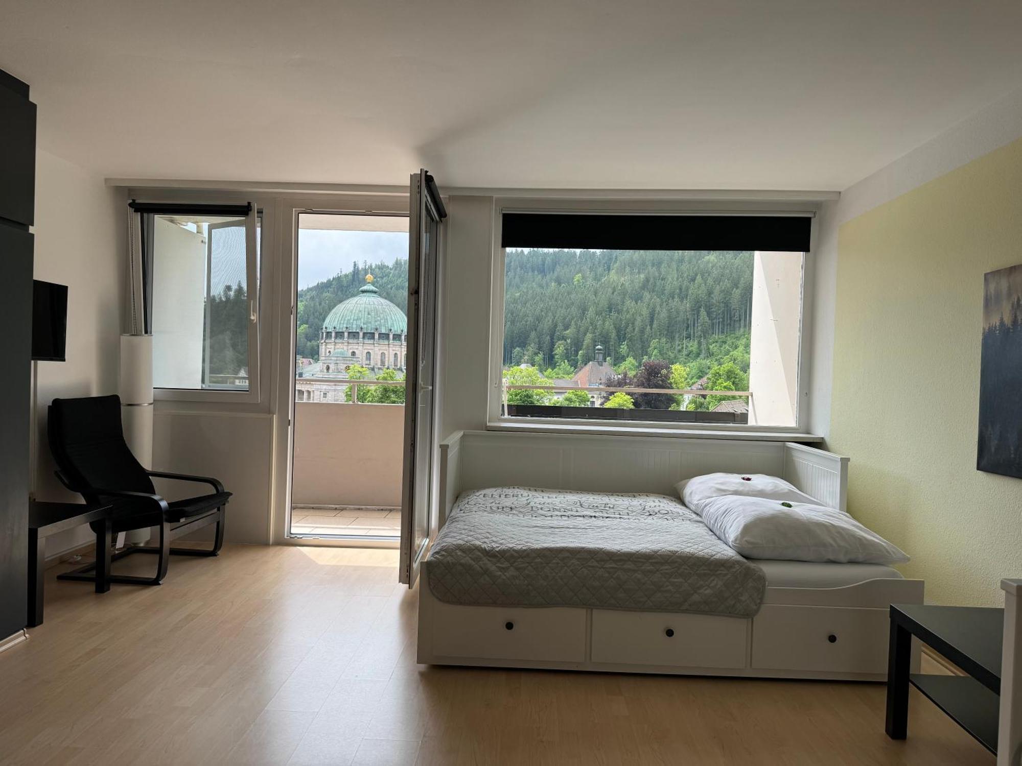 Kmh 1 Zi-Apartment Sankt Blasien Exteriör bild